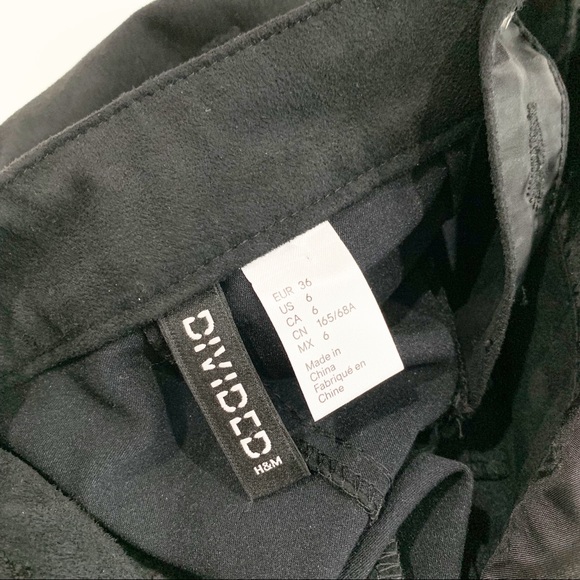 Divided by H&M Black Faux Suede Overalls Jumper - Picture 5 of 5